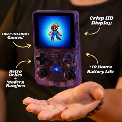 RetroVerse™ Pro 2.0 — R36S Retro Handheld Console - RETROVERSE