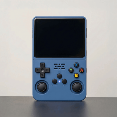 RetroVerse™ Pro 2.0 — R36S Retro Handheld Console Dark Blue - RETROVERSE