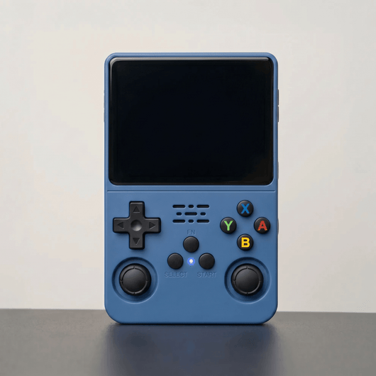 RetroVerse™ Pro 2.0 — R36S Retro Handheld Console Dark Blue - RETROVERSE
